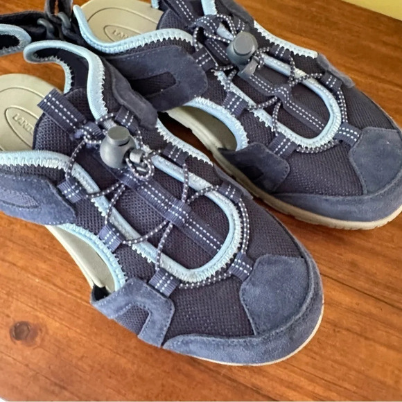 NWOT Land’s End All Weather Closed Toe River Sandals Radiant Navy Size 10 - Picture 15 of 15